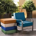 thumbnail image 3 of ARTPLAN Outdoor Deep Seat Cushions Set for Patio Furniture,24x24x6,Back18x24x6 Inches,Extra Thick Patio Replacement Cushions,Square,Peacock, 3 of 8