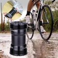 thumbnail image 1 of BICICLE BAPER TE EJE PIEZAS PIEZAS RODAMIENTO ROGENCIA COMPRADA REPARACIÓN SELLADO 24 MM Diámetro Interno de Aleación BB Negro para te SHELL Baoblaze Soporte inferior de bicicletas, 1 of 8