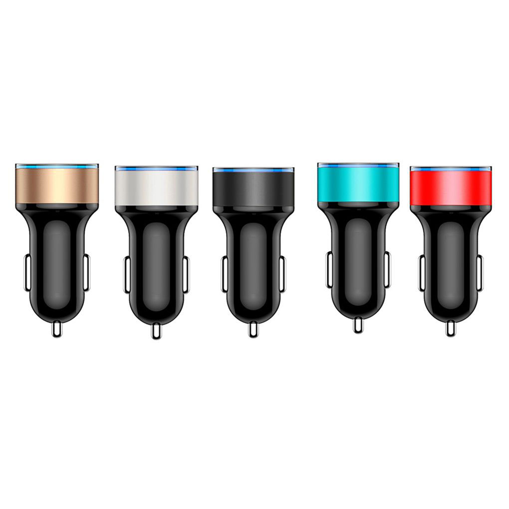 Cusimax Car Charger 5V 3.1A Quick Charge Dual USB Port LED Display Cigarette Lighter Phone Adapter - image 6 of 7