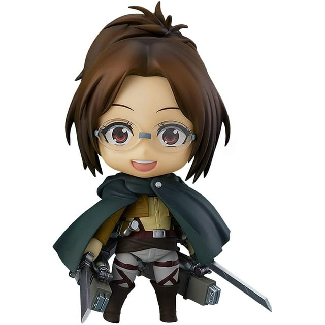 Hange Zoe Anime Figures Characters 10 CM PVC Q Version Cute Mini Action Figures Movable Joint Desktop Decoration