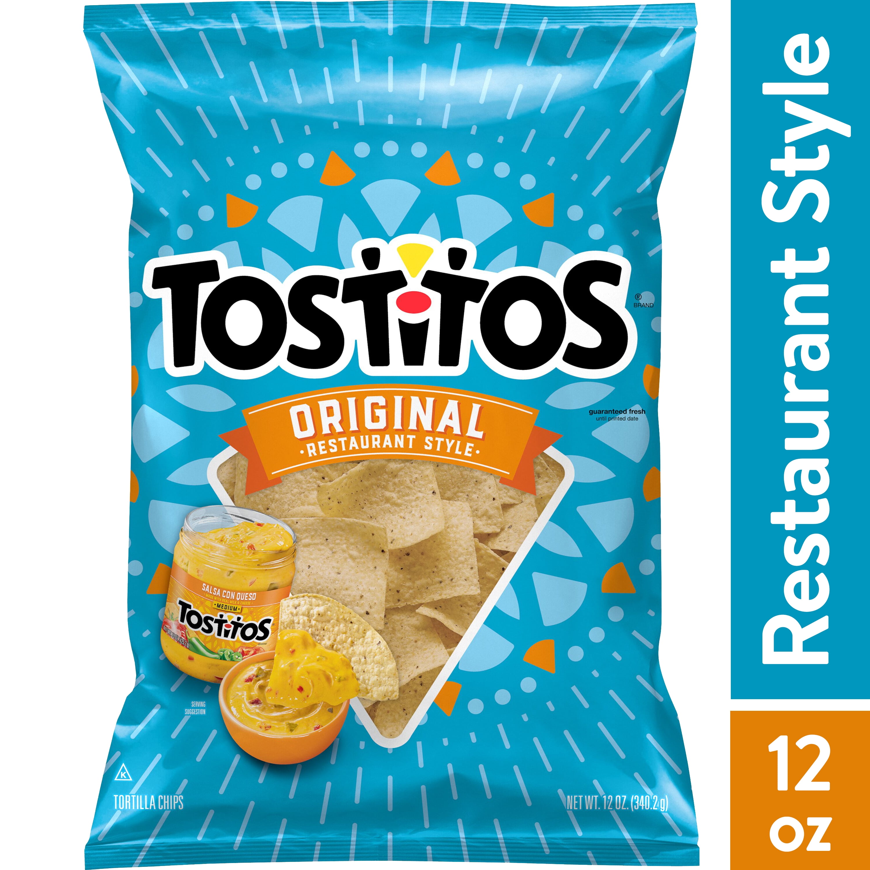 Tostitos Original Restaurant Style Tortilla Chips, 12 oz