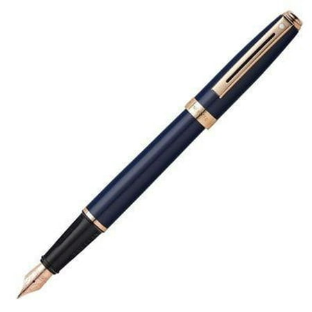 - Sheaffer Prelude Blue Rose Gold Fountain Pen