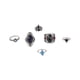 thumbnail image 2 of Anillo de piedras preciosas Strade Fareast Limited 3 x 6 Estilo retro, 2 of 7