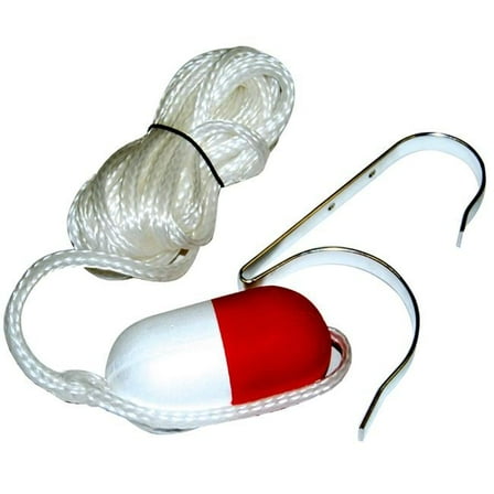 Ring Buoy Holder with 30 ft. Heaving Line