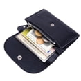 thumbnail image 2 of TAZAG Simple genuine leather coin wallet card bag for men and women new soft cowhide short multi-functional small wallet, 2 of 5