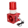 thumbnail image 2 of Lámpara de Advertencia Industrial, Protección IP65 US EE. Uu. Luz de alarma de seguridad 110V instalación fácil para el sitio de construcción, 2 of 7