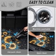 thumbnail image 5 of HUISEFOR Yellow Sunflower Car Trunk Mat for Women 29" x 39" Non-Slip Cars Accessories Full Protection Easy Installation Universal Fit for Most Cars SUV, 5 of 7
