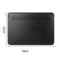 thumbnail image 5 of Chicmine 16 Inches Laptop Sleeve Slim Magnetic Closure Solid Color Multi-functional Universal Mousepad Faux Leather Waterproof Notebook Protective Case for MacBook Air/Pro, 5 of 10