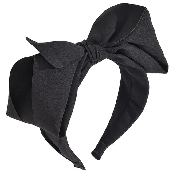 Kukuzhu Red Polka Dot Bow Headbands for Women Bandana Hairband with Bow Halloween Costume 50s Hair Accessories Red Hair Bow Headband for Party Girls Bow