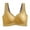 Yellow, variant on WREESH Sports Bras For Women Fashion Bra Wire Free Underwear Bra Everyday Underwear Yellow