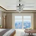 thumbnail image 2 of Topbuy 50" Modern Chrystal Ceiling Fan w/Light & Remote Control for Dinning Room Bedroom, 2 of 6