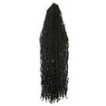 thumbnail image 2 of Lace Front Wigs Human Hair Earthworm Locs Crochet Hair African Dirty Braid Wig Crochet Hair In Fiber Fashionable Personalized Hairstyle, 2 of 9