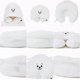 thumbnail image 1 of Kpop BTS bt21 almohada de cuello en forma de U con sombrero, 1 of 4