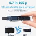 thumbnail image 2 of Walkie Talkie Retevis RT19 Mini 1300 mAh con auricular (paquete de 10), 2 of 9