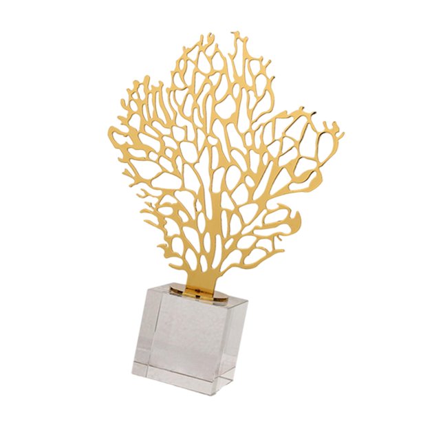 Lucky Tree Sculpture Resina Ornament Red Colección de regalos estable Base de arte decorativo para la oficina de los centros de mesa de la mesa del S