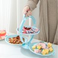 thumbnail image 4 of plegable bandeja de de  de Azul Gloria Canasta de frutas, 4 of 7