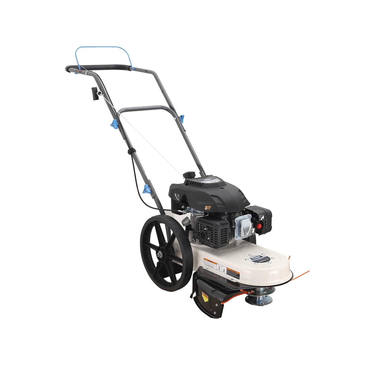 Gas String Trimmer 22 Inch Walk Behind - Powerful & Easy Start