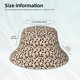 thumbnail image 3 of Fotbe Dachshund Sombrero Tipo Pescador con Estampado – Sombrero de Sol de Algodón de Moda para Playa, Golf, Pesca, 3 of 6