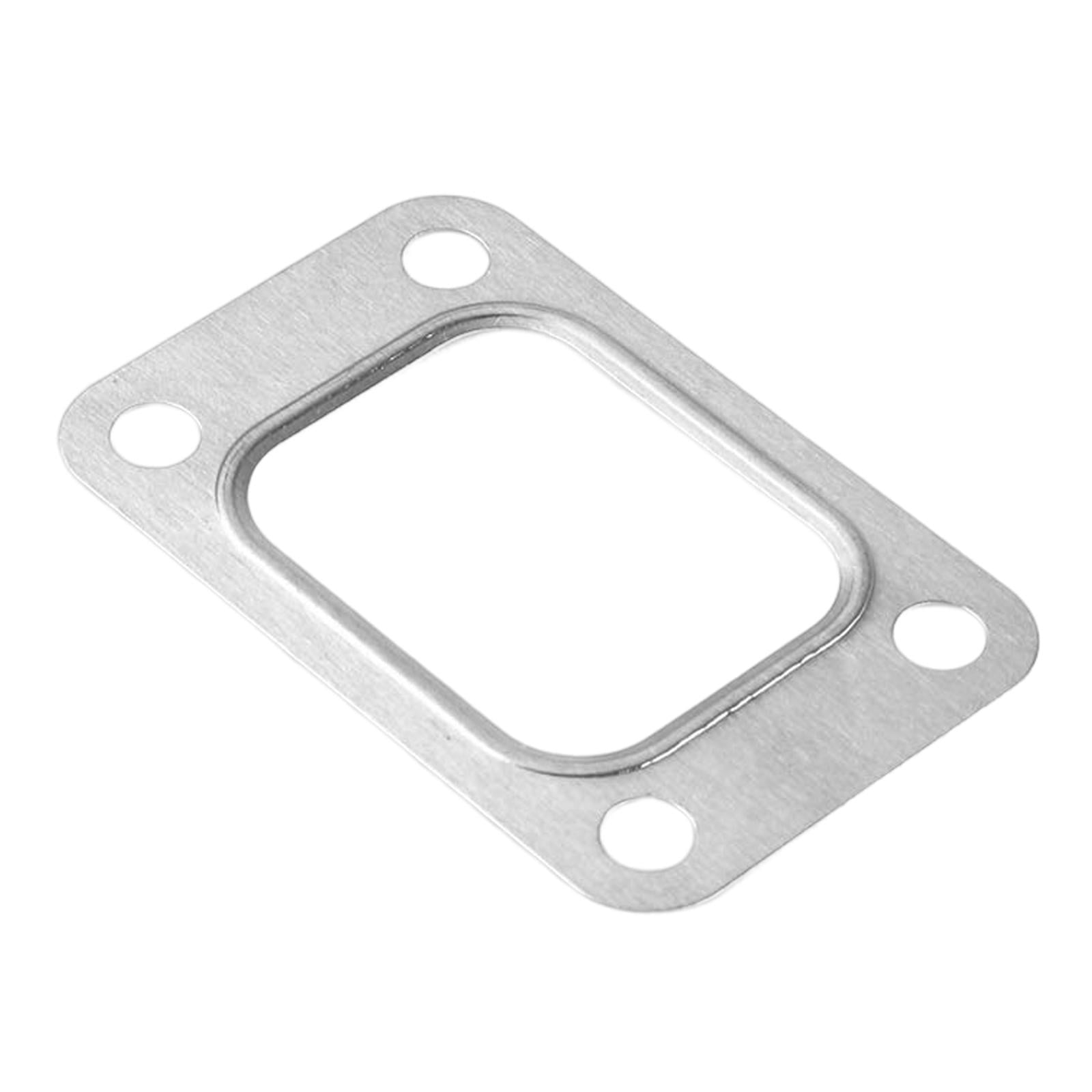 Stainless Steel Exhaust Flange Turbo Exhaust Gasket 10pcs Stainless Steel Turbo Exhaust Inlet Manifold Flange Gasket Fits for T2 T25/T28 