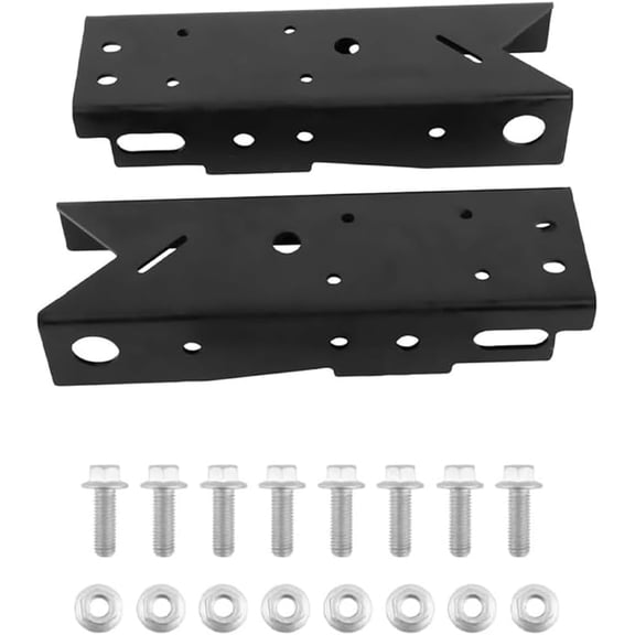2PCS Rear Frame Repair Sections for 1999–2014 Chevy Silverado & GMC Sierra 1500 – Weld-On Rust Repair Kit – Driver & Passenger Side