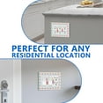 thumbnail image 5 of 3-Gang Screwless Pioneer Floral Decorative Wall Plates,Size 3-Gang 6.5"W x 4.7"H,Unbreakable Thermoplastic Faceplate Cover for Kitchen Living Room Bedroom Decorator Receptacle Outlet Switch, 5 of 7