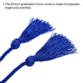 thumbnail image 4 of 67inch Graduation Honor Cords, 8Pcs Graduation Cords Tassel Graduation Ropes Bright Color DIY, Blue, 4 of 5
