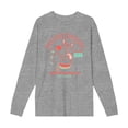 thumbnail image 4 of Beetlejuice Sandworm Desert Door Adult Heather Gray Crew Neck Long Sleeve Tee-3XL, 4 of 7