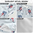 thumbnail image 2 of FORMRS Boys Swim Trunks Quick Dry Mesh Liner Boardshorts Sizes XS-XL, Hockey Action Zone, 2 of 7