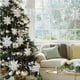 thumbnail image 4 of Matsuzay 18 piezas de decoraciones de copos de nieve colgantes de Navidad 3D holográfica en escamas ventana de pared colgador de árbol de Navidad Kits de decoración para fiestas Matsuzay HA038135-00, 4 of 6