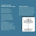 thumbnail image 4 of Woodlink NABBFDR Dome Top Seed & Bluebird Bird Feeder, 4 of 4