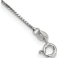 thumbnail image 3 of Sterling Silver Ss Rhodium-Plated Cz Brilliant Embers Necklace qmp381-18, 3 of 5