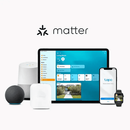 TP-Link - Tapo Smart Wi-Fi Light Dimmer Switch with Matter - White