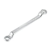 5.5mm x 7mm Metric 12 Point Offset Double Box End Wrench Chrome Plated, Cr-V