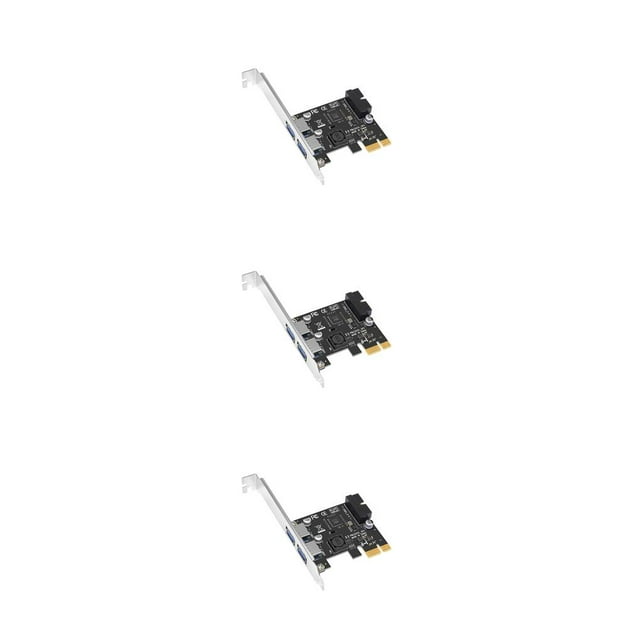 bedienty Expansion Card Adapter Desktop Metal Professional Converter Connector High-Speed Universal Adapters Gaming Shop PC 3Set