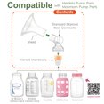 thumbnail image 6 of Maymom Brand 2X Two-Piece Extra Large Breastshield (36 mm) with Valve, membrane and Maymom Connector,Compatible with Medela Pump in Style Breast Pump Top Hole Version, 6 of 10