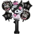 thumbnail image 3 of Kuromi-globos de papel de aluminio con números para niña, conjunto de globos decorativos de dibujos animados para cumpleaños, decoración para fiesta de bebé, regalo para niños, 3 of 5