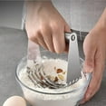 thumbnail image 2 of Stainless Steel Dough Blender Manual 5 Blades Flour Mixer Professional Pastry Cutter Dough Blender Kitchen Baking Butter Tool, 2 of 8