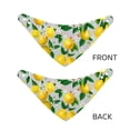 thumbnail image 6 of Goofa Lemon Seamless Pattern Oil Painting Effect Pattern Pet Scarf Bandana - Adjustable and Comfortable,Dog Scarf Bib Kerchief Breedfor Dogs and Cats-Large, 6 of 8