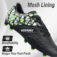 thumbnail image 4 of Vizari Pismo Junior Firm Ground Soccer Shoes for Kids | Synthetic Football Shoes with TPU Outsole | Perfect for Boys and Girls, 4 of 6