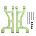 thumbnail image 1 of 2024RC Brazos oscilantes delanteros y traseros superiores Brazo oscilante RC de aleación de aluminio para Traxxas MAXX 2.0 1/10 RC Car Green, 1 of 5
