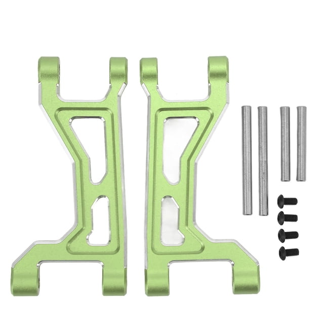 2024RC Brazos oscilantes delanteros y traseros superiores Brazo oscilante RC de aleación de aluminio para Traxxas MAXX 2.0 1/10 RC Car Green