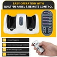 thumbnail image 6 of Costway Shiatsu Foot Massager Kneading and Rolling Leg Calf Ankle with Remote White, 6 of 10