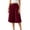 AA-Wine, variant on QATAINLAV Women's Oversized Wide Leg Capri Pants Elastic Waist Drawstrings Casual Linen Capris Summer Leightweight Cropped Trousers Light Blue L