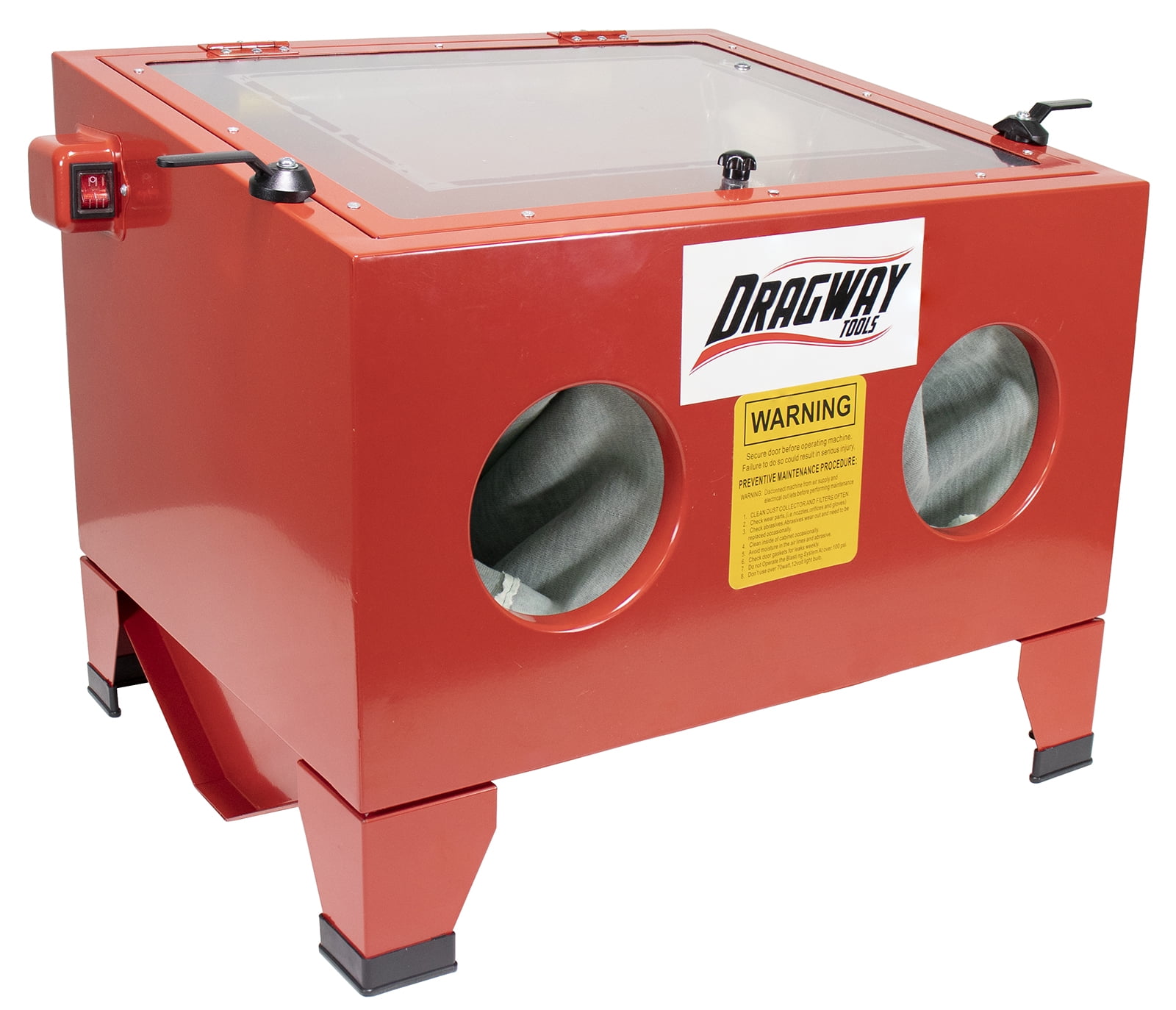 Dragway Tools Model 25 Bench Top Sandblasting Sandblast Cabinet