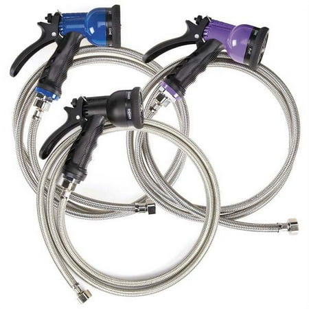 UPC: 0721343837114 | Master Equipment 6in1 Spray Hose 60In Black