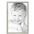 thumbnail image 2 of ArtToFrames 22" x 33" Classic Silver Picture Frame, 22x33 inch Gray MDF Poster Frame (WOM-4499),  Pack, 2 of 8