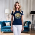 thumbnail image 2 of Animal Shirt, Shirt with Animals, Tee Shirt with Antique Animal Medallion, 2 of 18