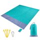 thumbnail image 1 of alfombra de picnic Manta de playa impermeable, colchoneta de Picnic portátil para exteriores, colchón de suelo para acampar, 1 of 8