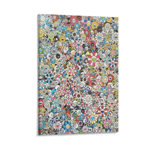 Takashi Murakami Art Print Artworks Canvas Poster Room Aesthetic Wall Art Prints Home Modern Decor Gifts 12x18inch(30x45cm)