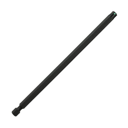 UPC: 0037231716271 | T27 Torx™ Prohold™ Tip Power Bit 1/4 Hex Quick Change Shank 6 Long Protanium® High Torque Steel With Proguard™ Finish – Bondhus® USA